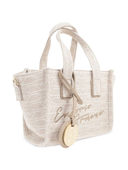 Emporio Armani Small Shopping Bag Beige