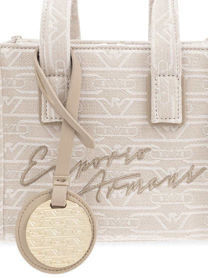 Emporio Armani Small Shopping Bag Beige