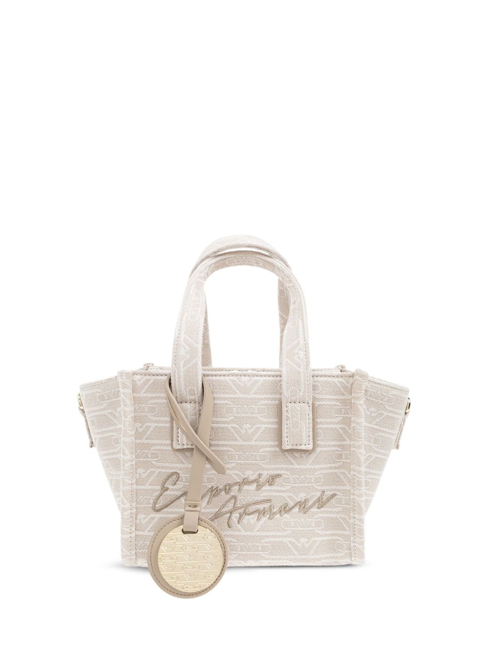 Emporio Armani Small Shopping Bag Beige