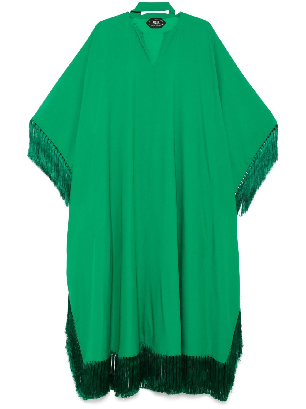 TALLER MARMO PRE Frange Hammamet Long Kaftan Green