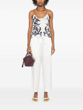 Forte Forte Cropped Printed Top White