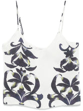 Forte Forte Cropped Printed Top White