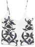 Forte Forte Cropped Printed Top White