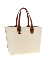 Christian Louboutin Cabata Small Canvas Tote Bag Beige