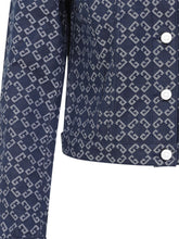 Givenchy Monogram Denim Jacket Blue