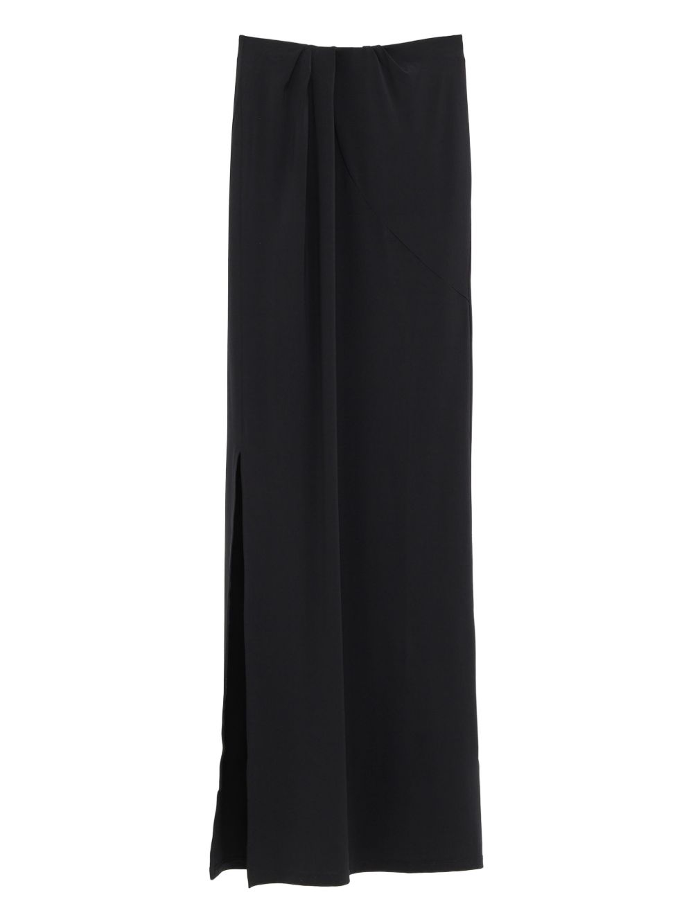 JACQUEMUS Peplo Maxi Skirt Black