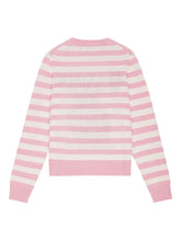 GANNI Bunny Intarsia Wool Sweater Pink