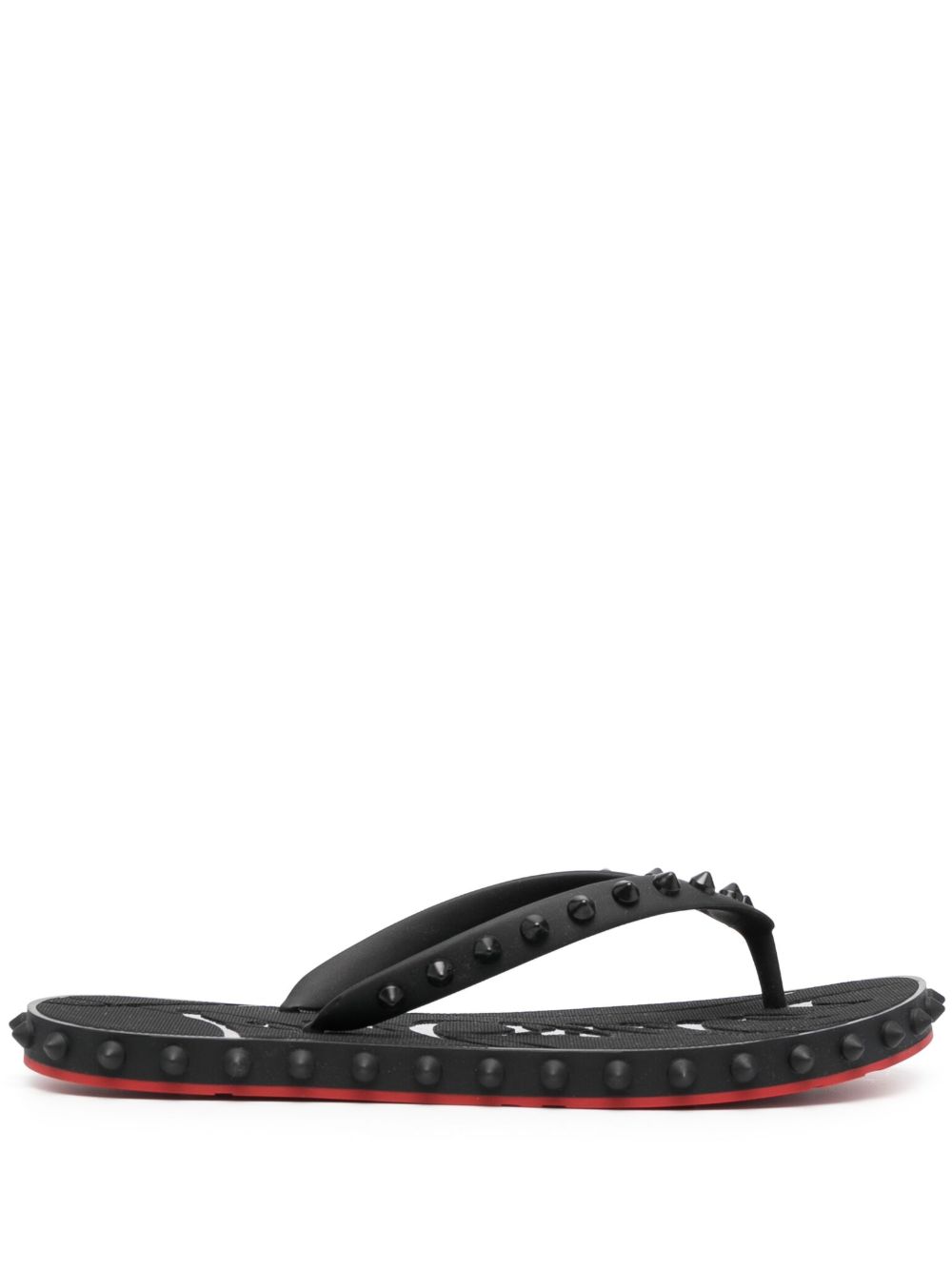 Christian Louboutin Super Loubi Flip flops Black