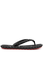 Christian Louboutin Super Loubi Flip flops Black