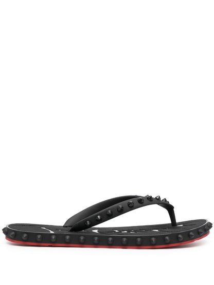 Christian Louboutin Super Loubi Flip flops Black
