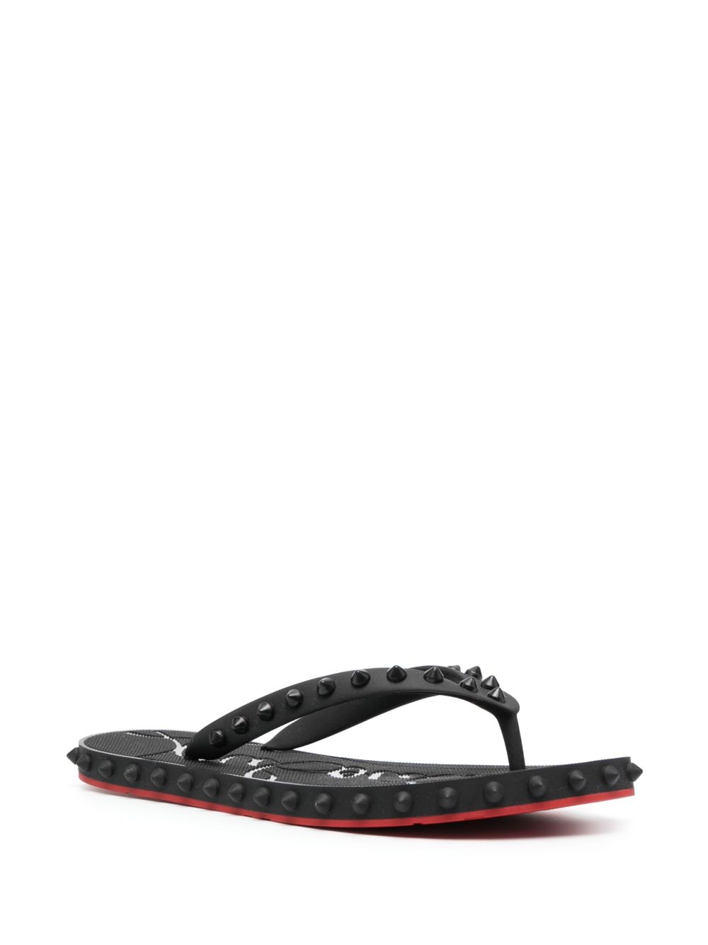 Christian Louboutin Super Loubi Flip flops Black