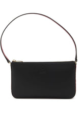 Christian Louboutin Loubila Mini Leather Clutch Bag Black