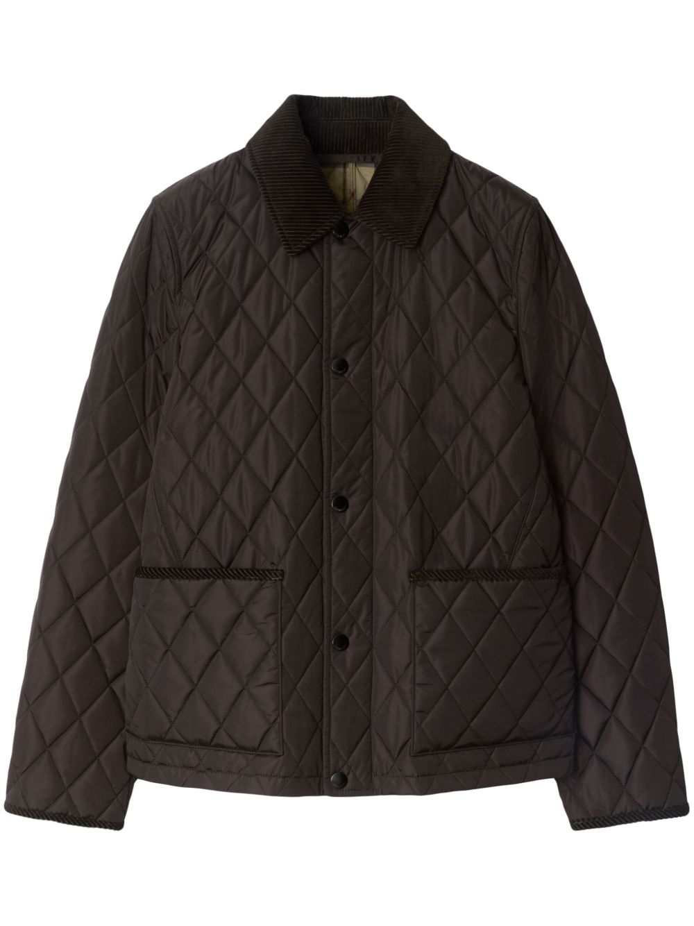 Burberry Quilted Jacket Brown