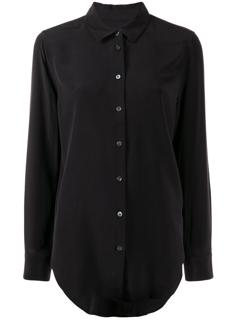 Equipment Essential Silk Shirts Black