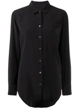 Equipment Essential Silk Shirts Black