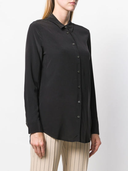 Equipment Essential Silk Shirts Black