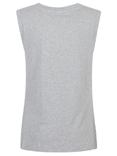 Emporio Armani Logo Cotton Tank Top Grey