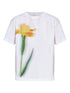 Paul Smith Flower Stem Cotton T-shirt White