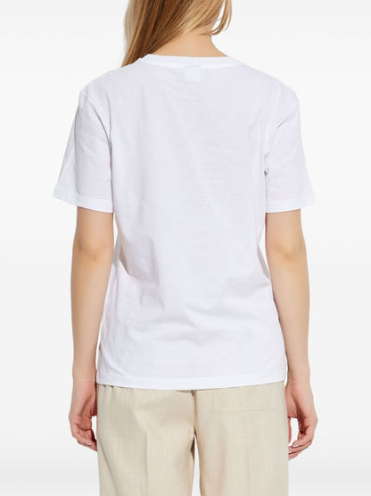 Paul Smith Cool Hearts Print Cotton T-shirt White