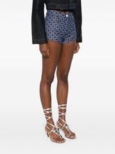 Givenchy Denim Cotton Shorts Blue