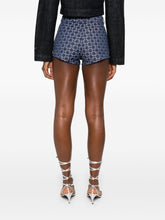 Givenchy Denim Cotton Shorts Blue
