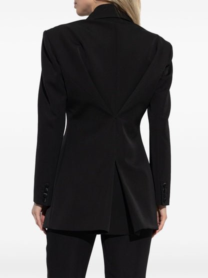 Givenchy Wool Smoking  Blazer Black