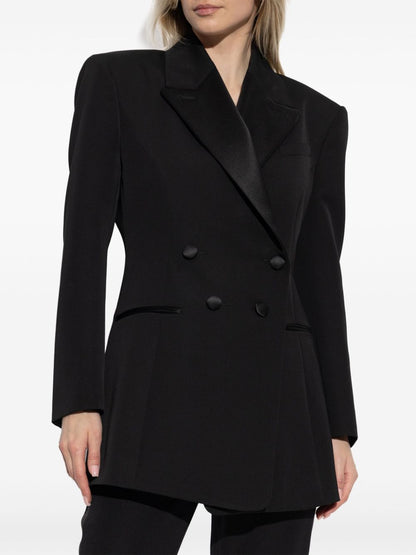 Givenchy Wool Smoking  Blazer Black