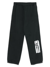 MM6 Maison Margiela Cotton Sweatpants with Drawstring Waistband Black Black