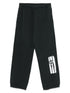 MM6 Maison Margiela Logo cotton sweatpants Black
