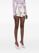 Zimmermann Dawning Printed Silk Shorts