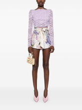 Zimmermann Dawning Printed Silk Shorts