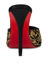 Christian Louboutin Miss Z Leather Mules Black
