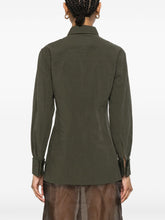 Saint Laurent Cassandre Shirt Green