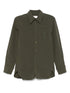 Saint Laurent Cassandre Shirt Green
