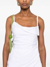 JACQUEMUS La Robe Saudade Open Back Buckle Midi Dress White White