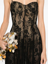 Norma Kamali Pleated All Lace Dress Black