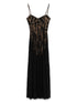 Norma Kamali Pleated All Lace Dress Black