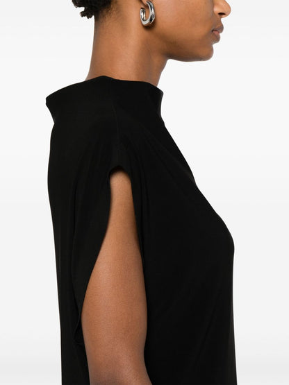 Norma Kamali All-in-one Mini Dress Black