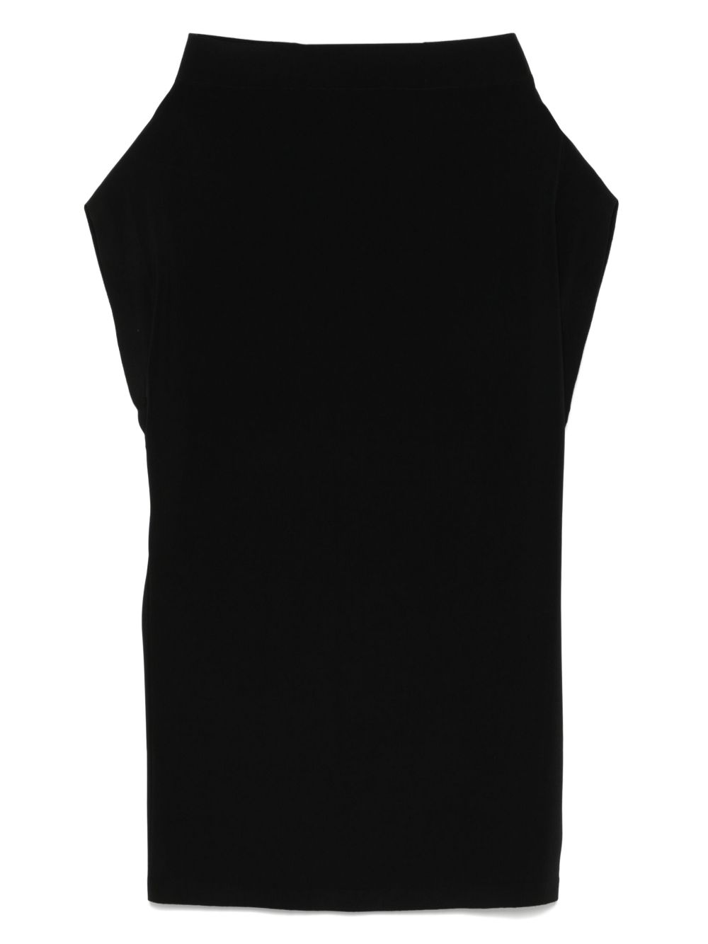 Norma Kamali All-in-one Mini Dress Black