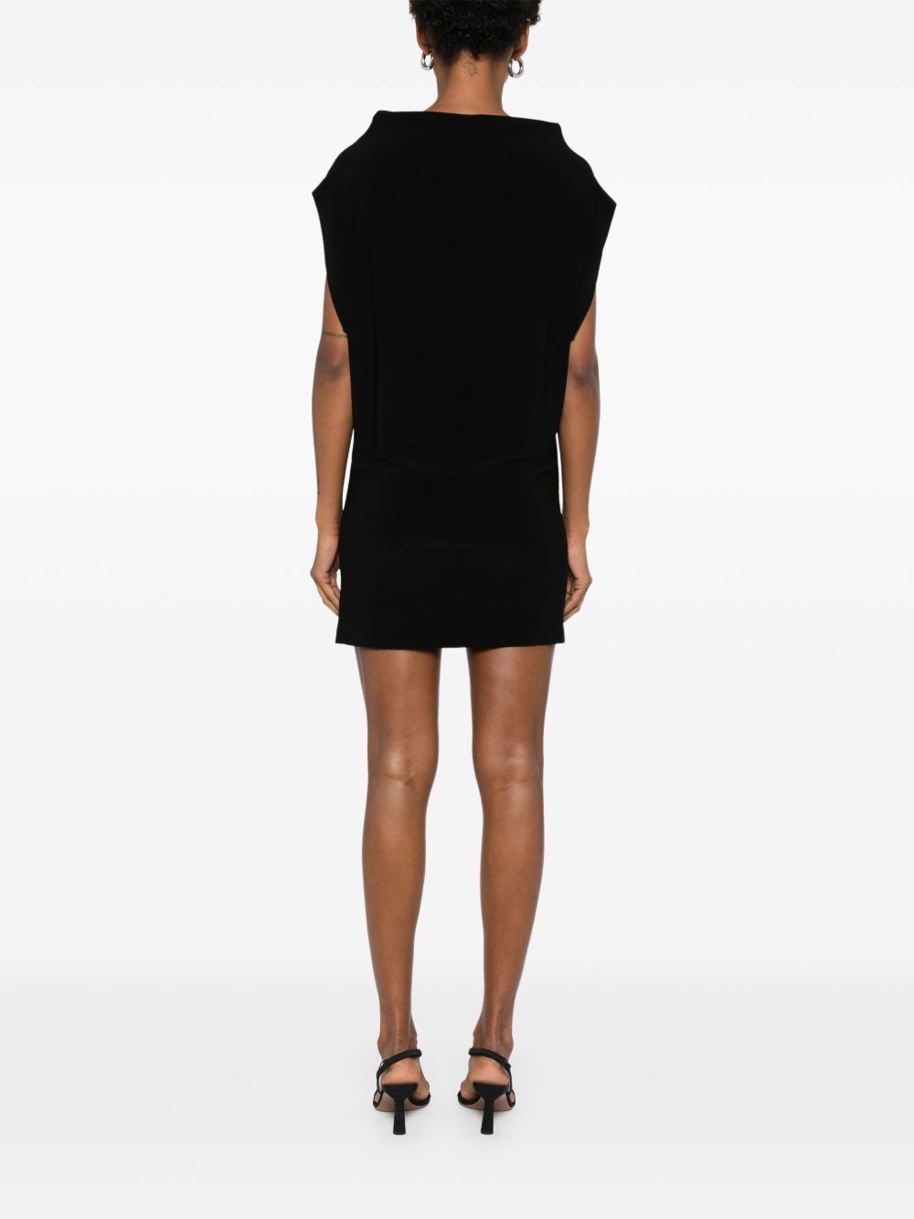 Norma Kamali All-in-one Mini Dress Black