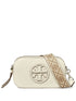 Tory Burch Miller Mini Ivory Leather Camera Bag Ivory