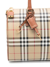 Burberry Medium Bowling Handbag Leather Brown