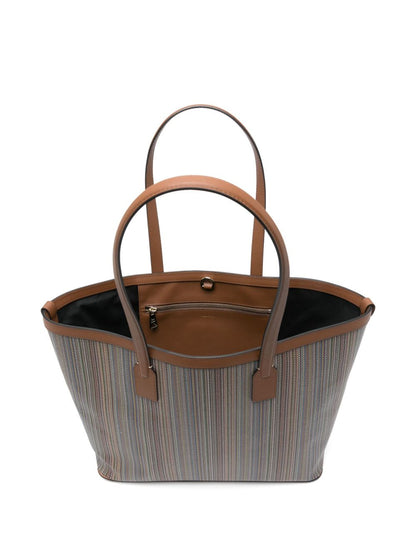 Paul Smith Striped Tote Bag MultiColour