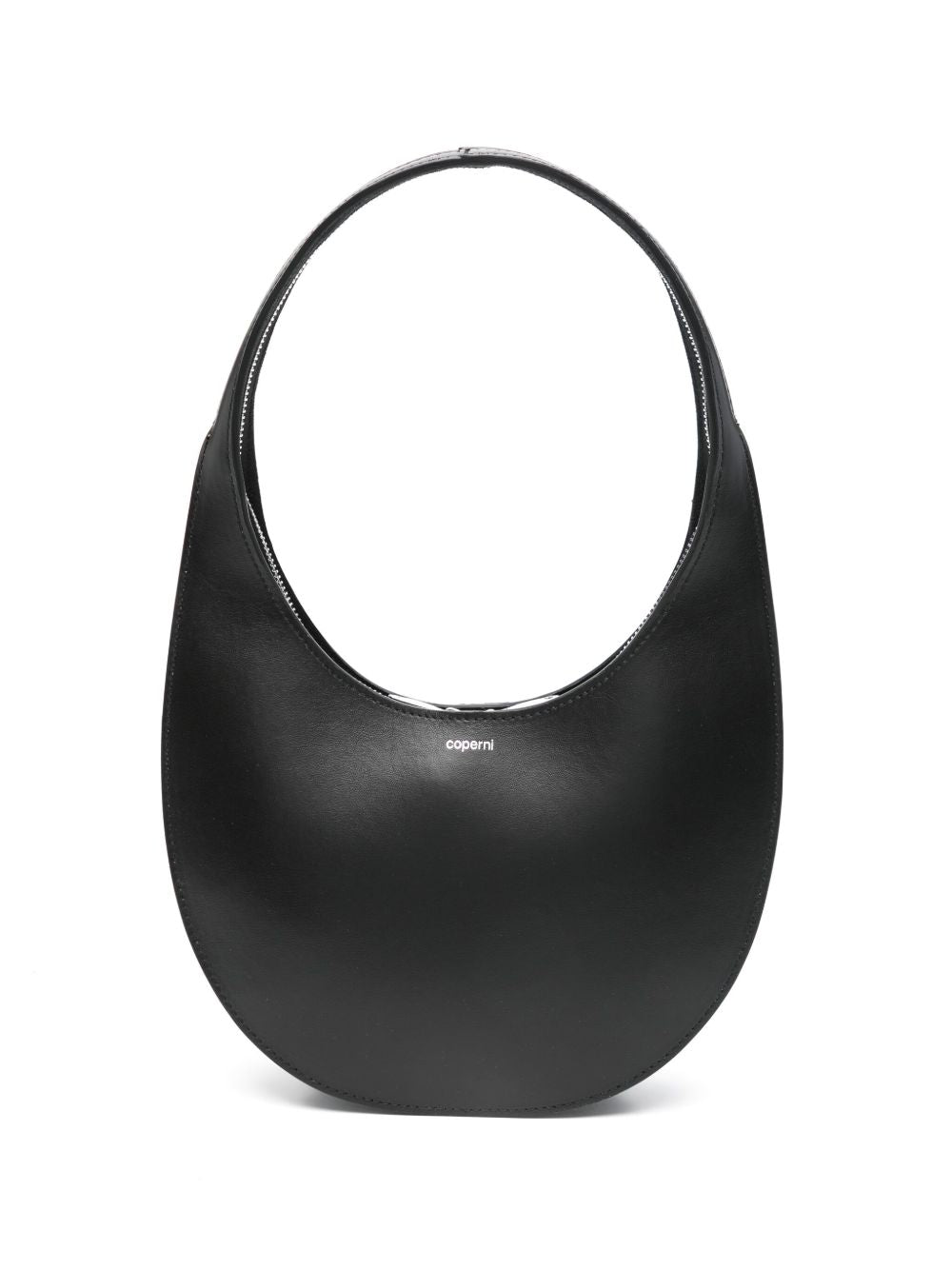 Coperni Swipe Leather Shoulder Bag Black