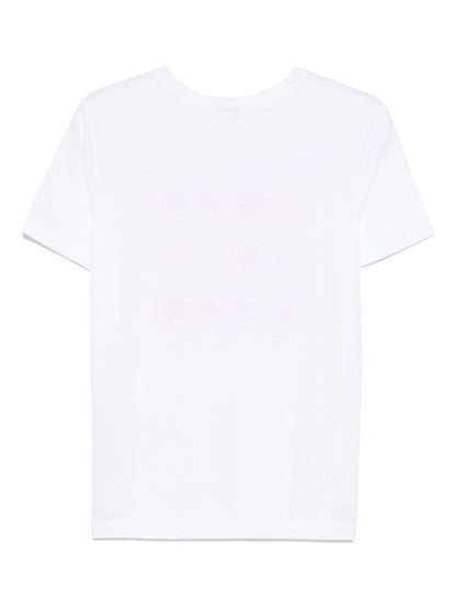 Paul Smith Heart Padlocks Cotton T-shirt White
