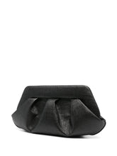 THEMOIRE Emera Fringed Clutch Bag Black