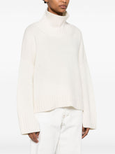 Soft Goat Girlfriend Cashmere Turtleneck Jumper White