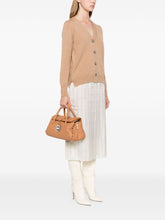 Zanellato Centauro Small Pebbled Calf Leather Handbag Leather Brown