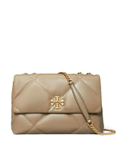 Tory Burch Kira Diamond Quilted Leather Shoulder Bag Powder