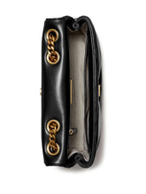 Tory Burch Kira Diamond Small Quilted Nappa Leather Shoulder Bag Black